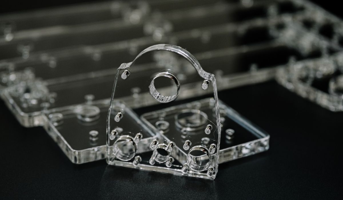 Plexiglass parts for cnc machine. Acrylic form machine parts